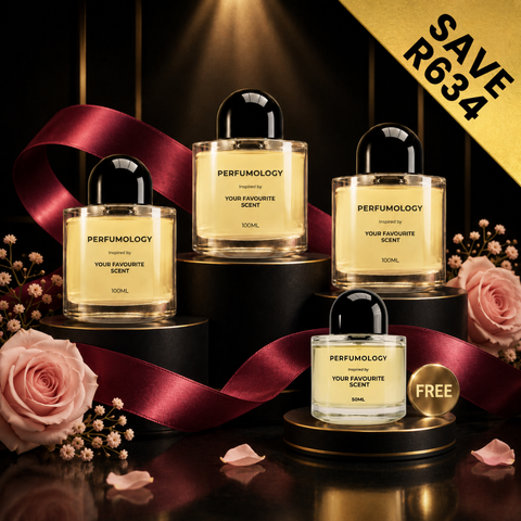 3 x 100ml + FREE 50ml from Perfumology