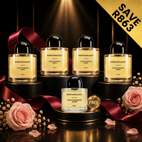 4 x 100ml + FREE 50ml from Perfumology