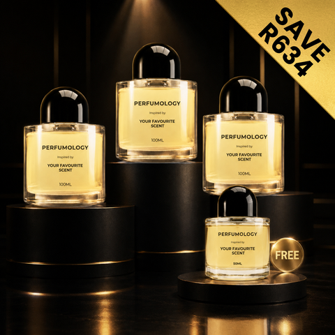 3 x 100ml + FREE 50ml from Perfumology