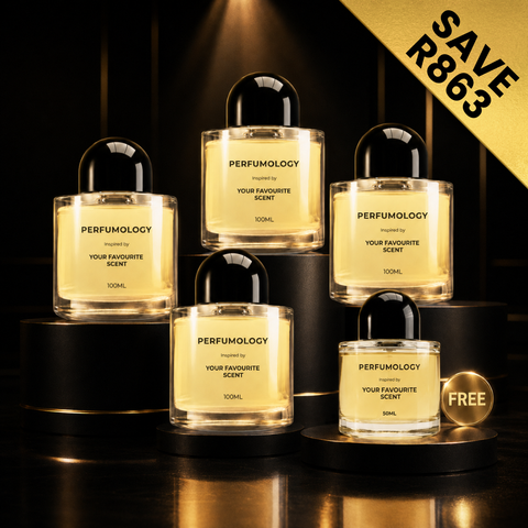4 x 100ml + FREE 50ml from Perfumology