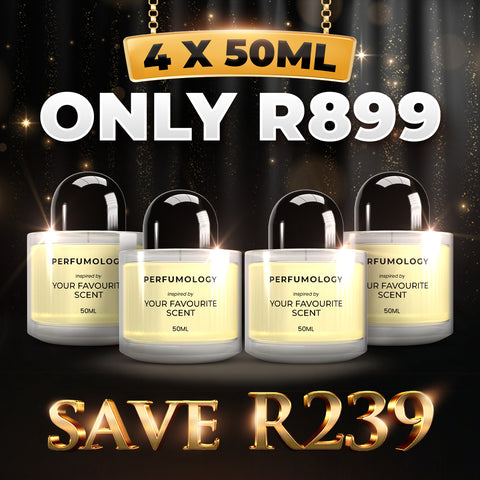Build Your 4 x 50ml Fragrance Bundle (NOT BOGO) from Perfumology