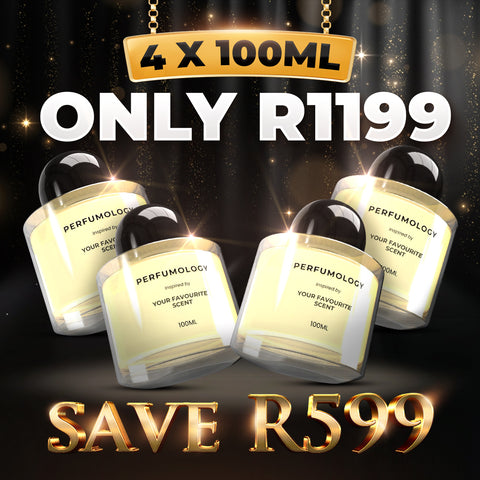 Build Your 4 x 100ml Fragrance Bundle (NOT BOGO) from Perfumology