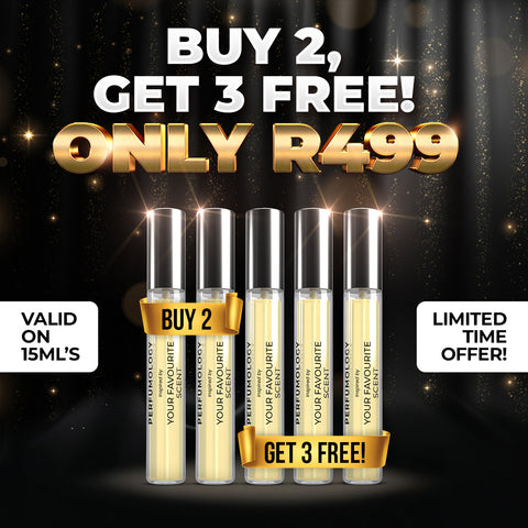 5 x 15ml Bundle: Buy 2, Get 3 FREE! from Perfumology